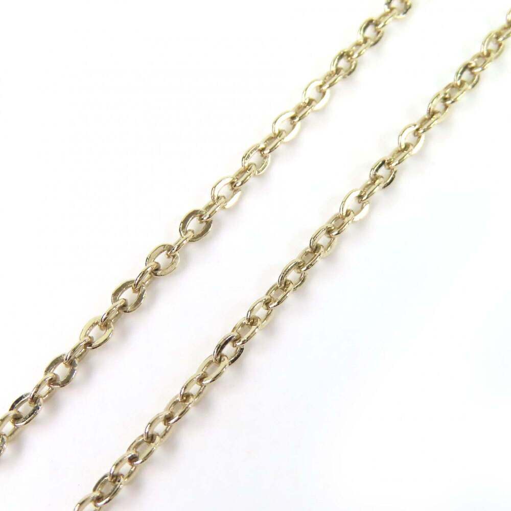 CHANEL Gold Pearl Logo Necklace - Picture 6 of 8